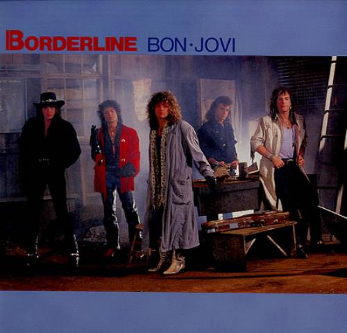 Bon Jovi Borderline 12" vinyl single (12 inch record / Maxi-single) Japanese BON12BO273871
