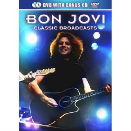 Bon Jovi Classic Broadcasts 2-disc CD/DVD set UK BON2DCL510657