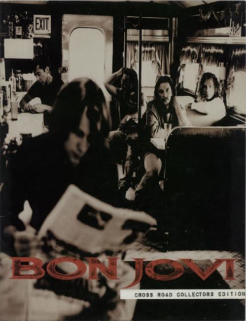 Bon Jovi Cross Road Lyrics book US BONBKCR80208