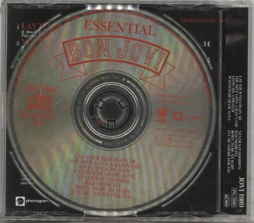 Bon Jovi Essential Bon Jovi CD album (CDLP) UK BONCDES00296