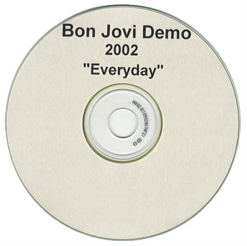 Bon Jovi Everyday - Demo CD-R acetate US BONCREV413710