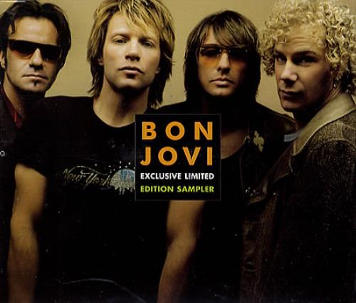 Bon Jovi Exclusive Limited Edition Sampler CD single (CD5 / 5") Korean BONC5EX349415