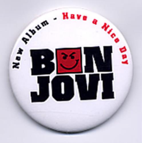 Bon Jovi Have A Nice Day memorabilia Mexican BONMMHA336468
