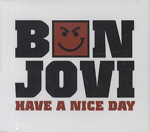 Bon Jovi Have A Nice Day CD single (CD5 / 5") UK BONC5HA340664
