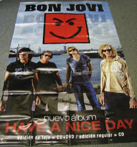 Bon Jovi Have A Nice Day display Mexican BONDIHA344479