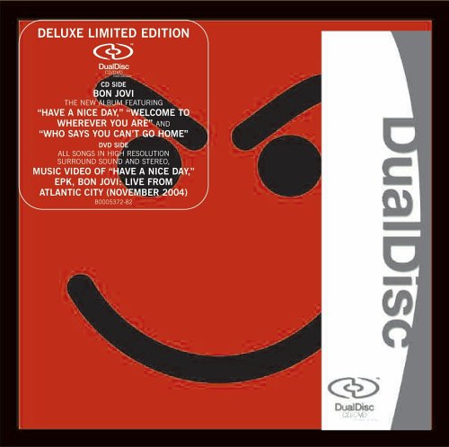 Bon Jovi Have A Nice Day Dual Disc German BONDUHA344728