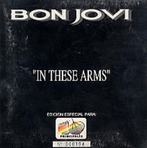 Bon Jovi In These Arms CD single (CD5 / 5") Spanish BONC5IN128524