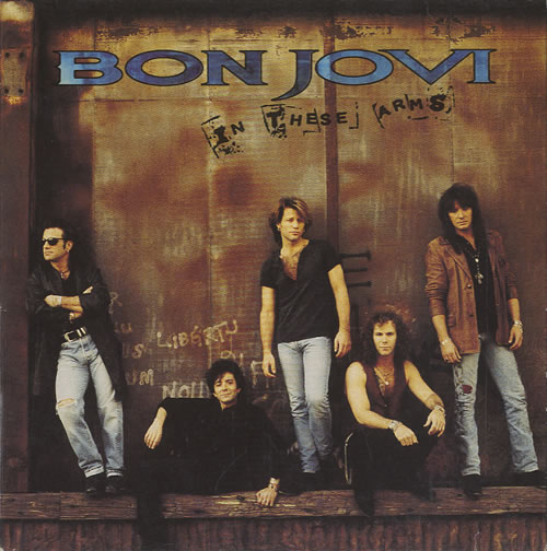 Bon Jovi In These Arms CD single (CD5 / 5") US BONC5IN16299