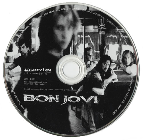 Bon Jovi Interview CD album (CDLP) US BONCDIN38870