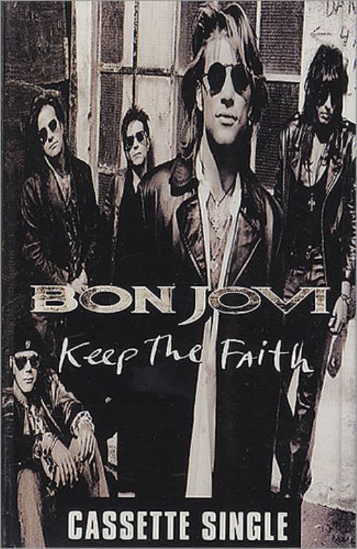 Bon Jovi 'Keep The Faith' Cassette Singles cassette single UK BONCSKE306232