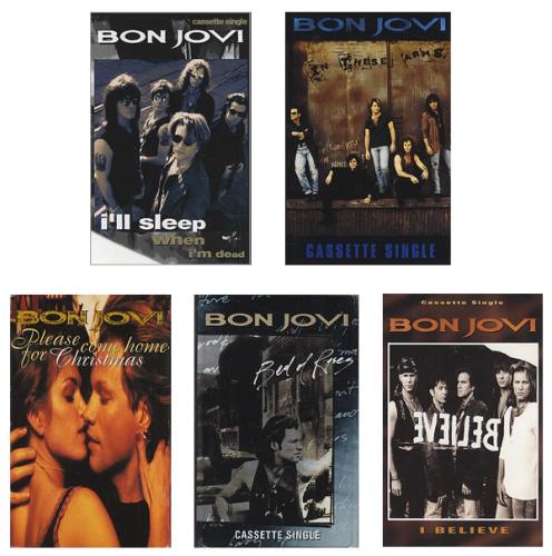 Bon Jovi 'Keep The Faith' Cassette Singles cassette single UK BONCSKE306232