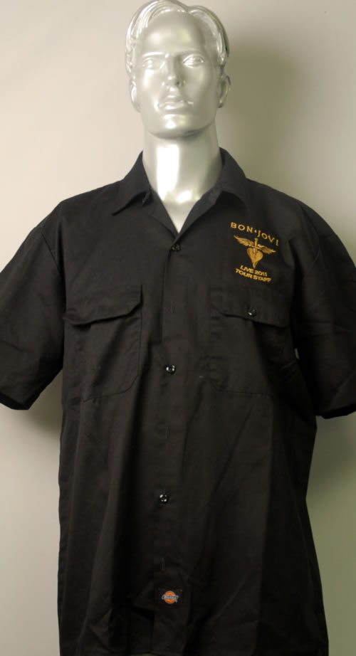 Bon Jovi Live 2011 Tour Staff clothing UK BONMCLI613677