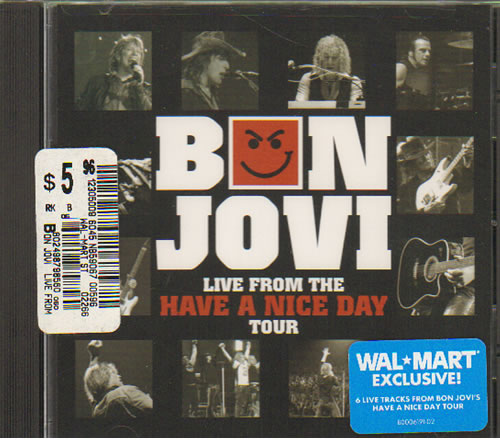 Bon Jovi Live From The Have A Nice Day Tour - Sealed CD album (CDLP) US BONCDLI351443