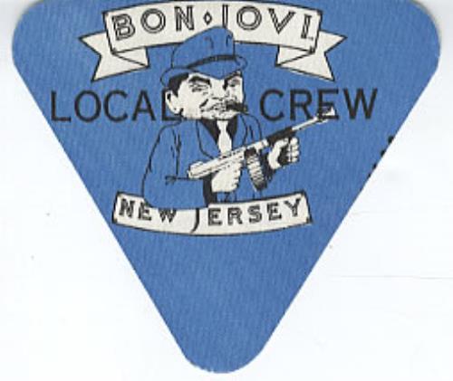 Bon Jovi Local Crew Pass tour pass US BONTPLO322033