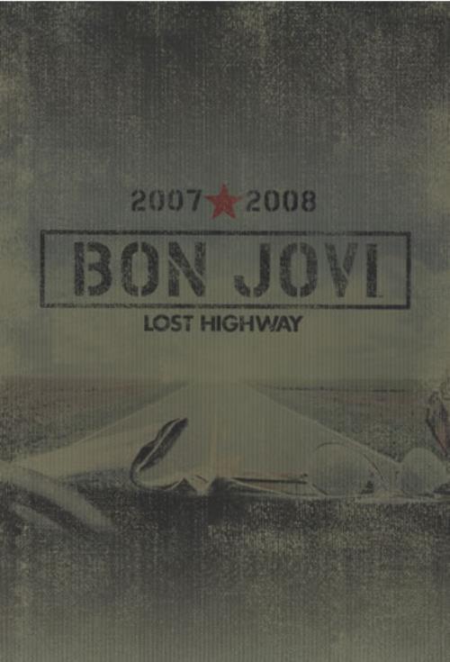 Bon Jovi Lost Highway Tour Programme - Fully Autographed tour programme UK BONTRLO475991