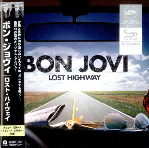 Bon Jovi Lost Highway SHM CD Japanese BONHMLO501465