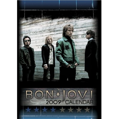 Bon Jovi Official Calendar 2009 calendar UK BONCAOF438012