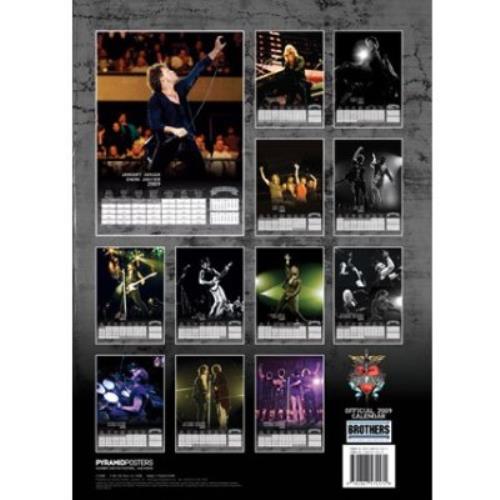 Bon Jovi Official Calendar 2009 calendar UK BONCAOF438012