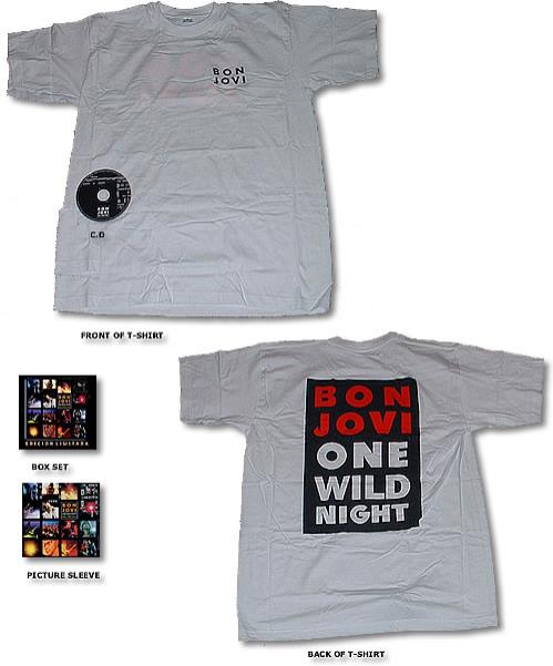 Bon Jovi One Wild Night Live 1985-2001 + t-shirt box set Colombian BONBXON235541