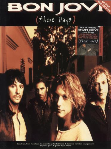 Bon Jovi Rock Score book UK BONBKRO877019