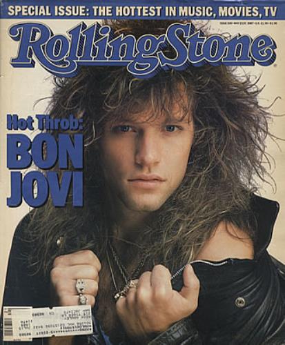 Bon Jovi Rolling Stone magazine US BONMARO204668