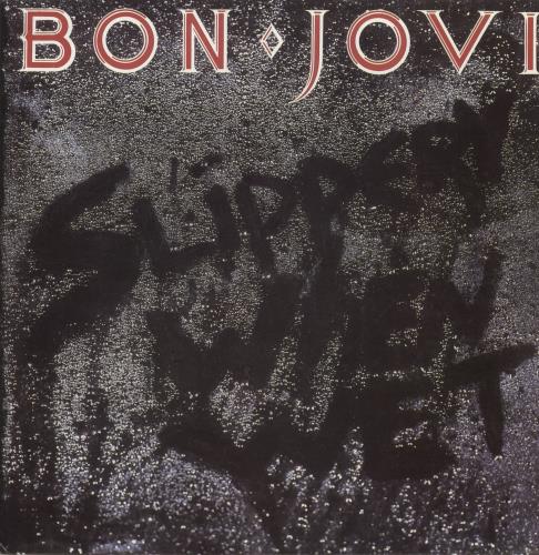 Bon Jovi Slippery When Wet vinyl LP album (LP record) Colombian BONLPSL239760
