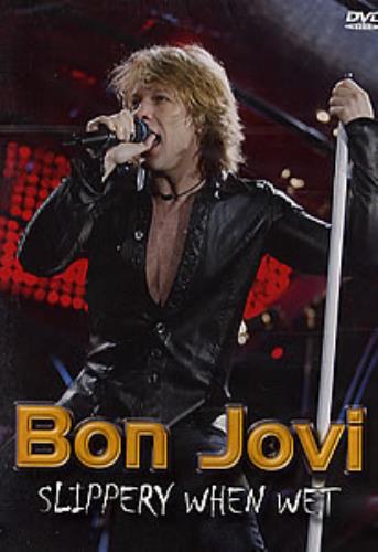 Bon Jovi Slippery When Wet DVD European BONDDSL293940