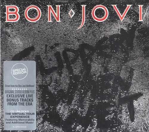 Bon Jovi Slippery When Wet CD album (CDLP) UK BONCDSL508032