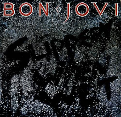 Bon Jovi Slippery When Wet vinyl LP album (LP record) Mexican BONLPSL59174
