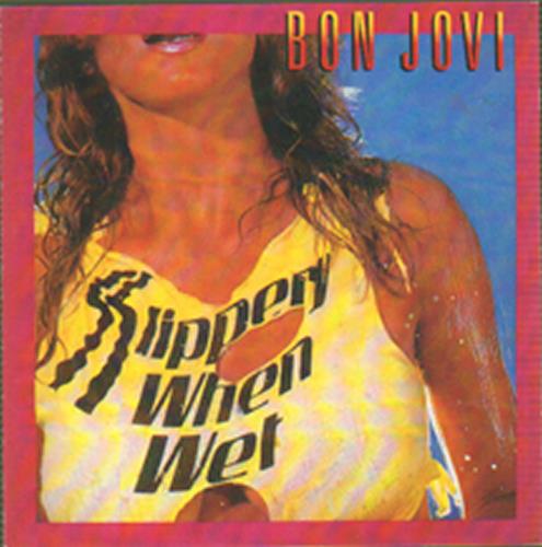 Bon Jovi Slippery When Wet CD album (CDLP) Japanese BONCDSL655504