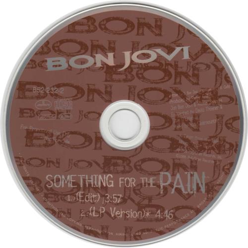 Bon Jovi Something For The Pain CD single (CD5 / 5") UK BONC5SO51112