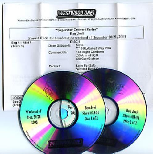 Bon Jovi Superstar Concert Series 2 CD album set (Double CD) US BON2CSU282967