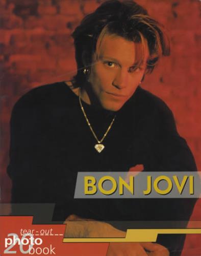 Bon Jovi Tear Out Photo Book book UK BONBKTE80452