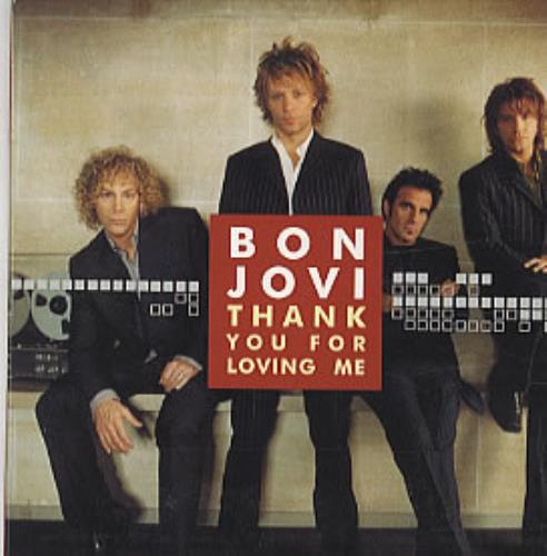 Bon Jovi Thank You For Loving Me CD single (CD5 / 5") US BONC5TH330247