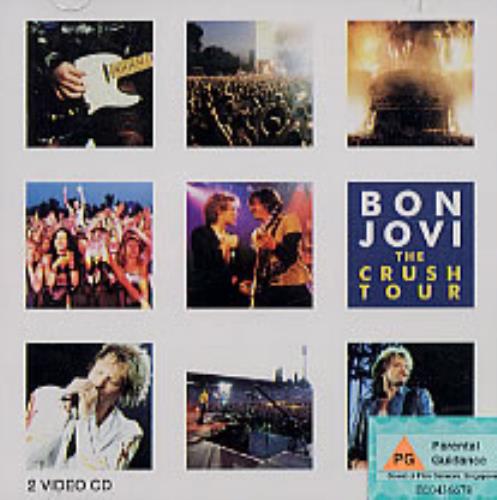 Bon Jovi The Crush Tour Video CD Taiwanese BONVDTH185089