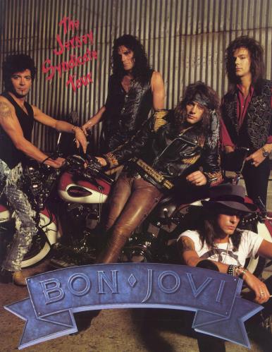 Bon Jovi The Jersey Syndicate Tour - Motorcycle Cover tour programme UK BONTRTH213985