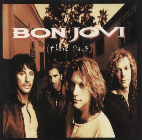 Bon Jovi These Days + P/S CD album (CDLP) UK BONCDTH48549