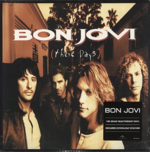 Bon Jovi These Days - 180gram - Sealed 2-LP vinyl record set (Double LP Album) UK BON2LTH875324