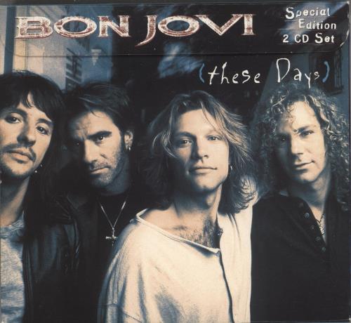 Bon Jovi These Days - Double 2 CD album set (Double CD) UK BON2CTH79353