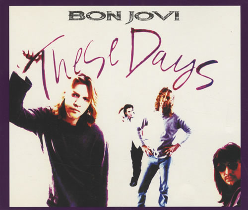 Bon Jovi These Days CD single (CD5 / 5") Canadian BONC5TH101962