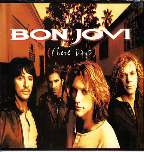 Bon Jovi These Days 2-LP vinyl record set (Double LP Album) Brazilian BON2LTH347889