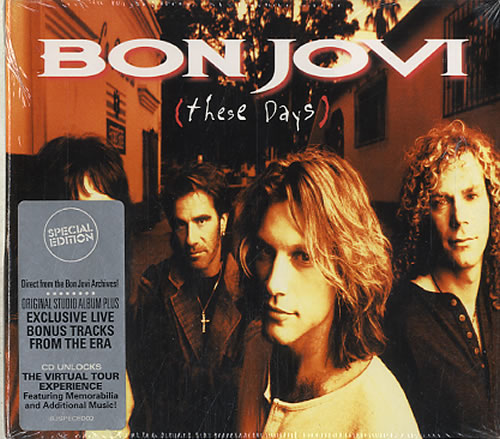 Bon Jovi These Days CD album (CDLP) UK BONCDTH508049