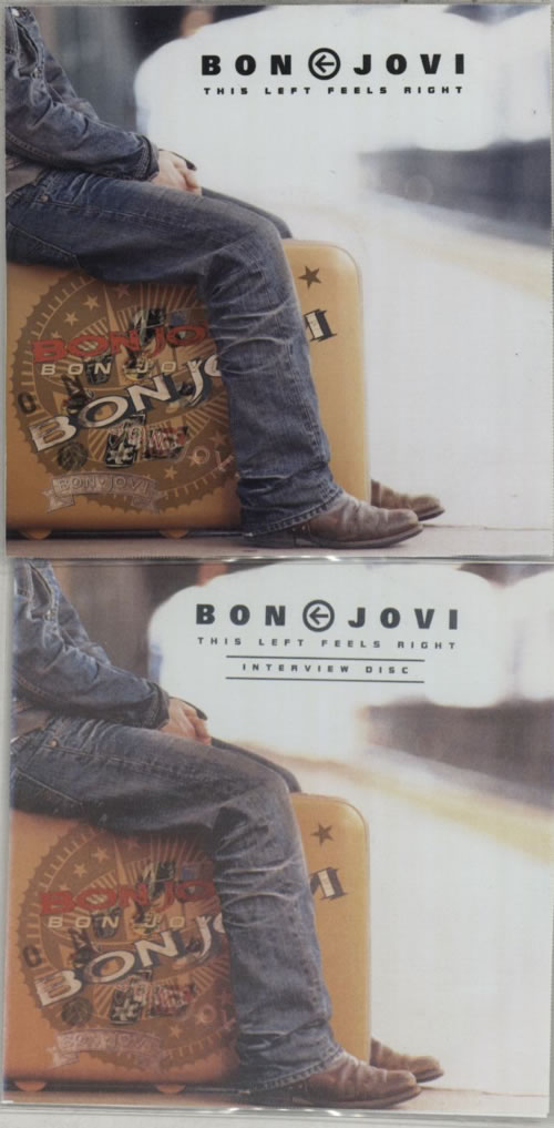 Bon Jovi This Left Feels Right + Interview Disc CD-R acetate UK BONCRTH586002