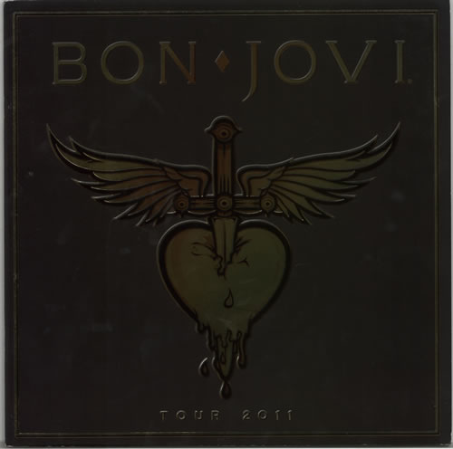 Bon Jovi Tour 2011 tour programme UK BONTRTO613372