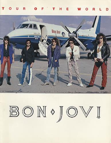 Bon Jovi Tour Of The World '86-'87 tour programme US BONTRTO325466