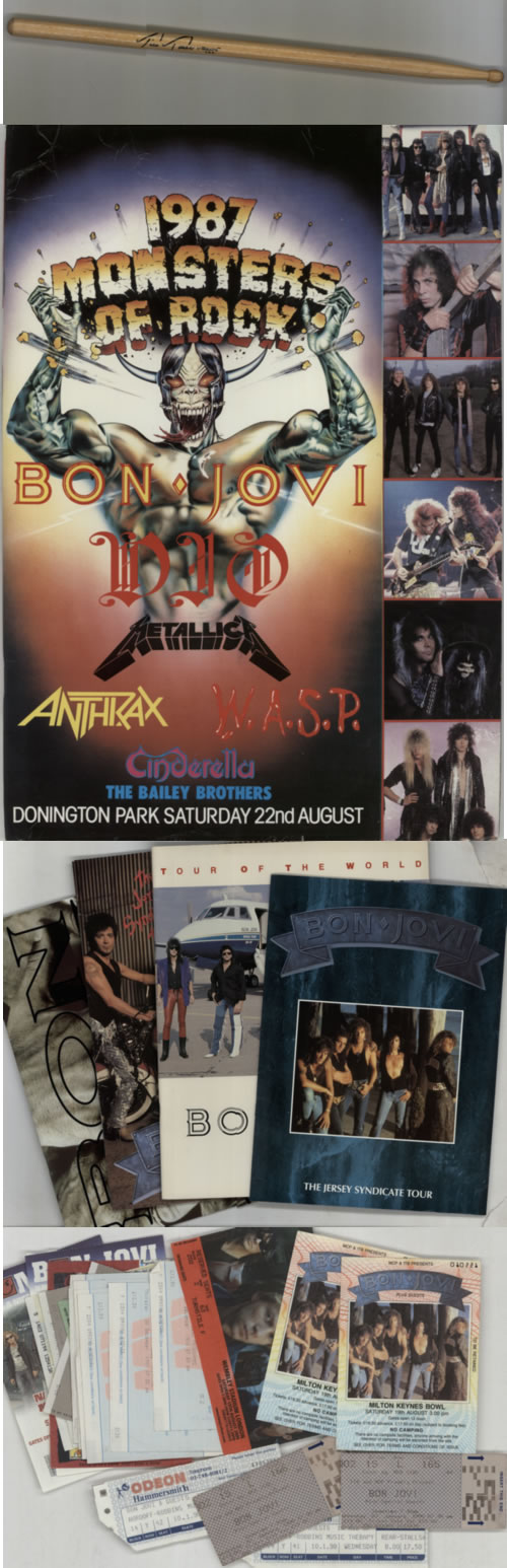 Bon Jovi Tour Pack tour programme UK BONTRTO565134