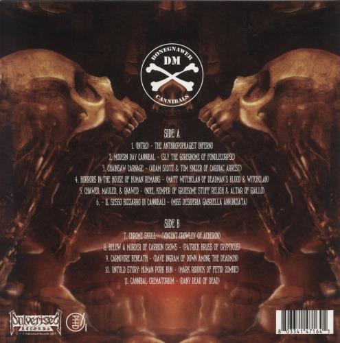 Bone Gnawer Cannibal Crematorium vinyl LP album (LP record) Singapore -QQLPCA882969
