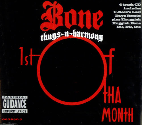 Bone Thugs 'n Harmony 1st Of Tha Month CD single (CD5 / 5") UK BHGC5ST511521