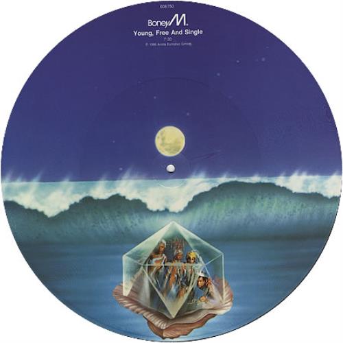 Boney M Happy Song 12" vinyl picture disc (12 inch picture record) German BOM2PHA409637