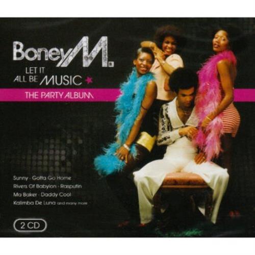 Boney M Let It All Be Music - The Party Album 2 CD album set (Double CD) German BOM2CLE485213